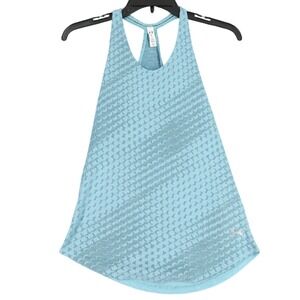 Under Armour Tank Top Womens S HeatGear Racerback Mesh Performance Running Gym